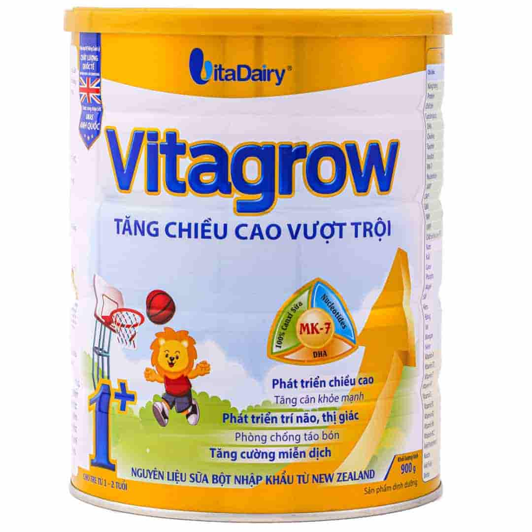 Sữa VitaGrow có thành phần MK7 cho con khôn lớn mỗi ngày