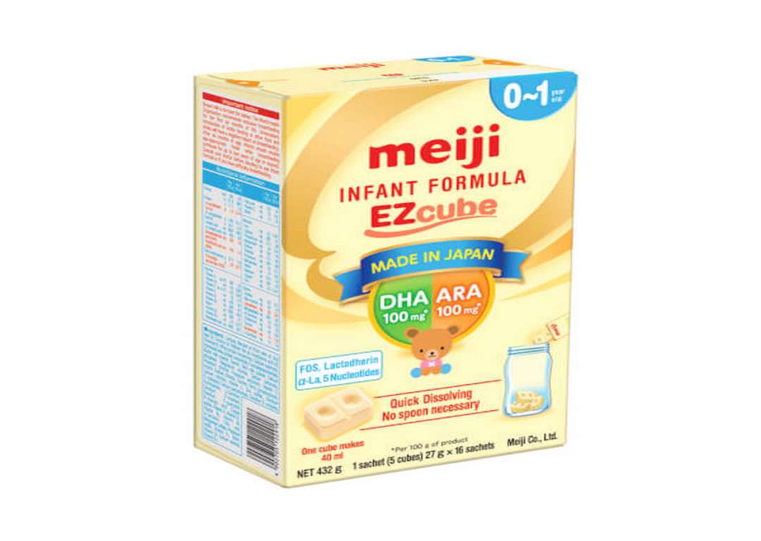 Các Mẹ sẽ giúp bé yêu có một cơ thể phát triển khỏe mạnh nhờ vào sữa Meiji  