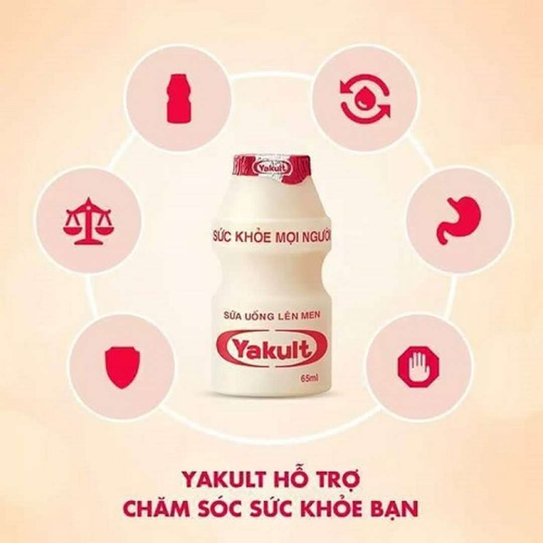 Sữa Yakult giúp bảo vệ hệ tiêu hoá của bé toàn diện