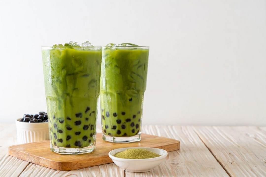 Trà sữa matcha thơm ngon ấn tượng với vị béo ngậy và hương thơm của trà