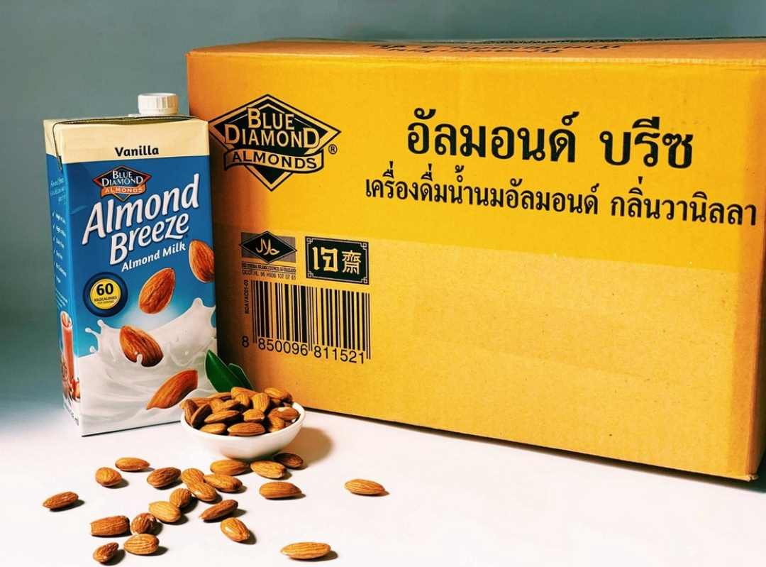 Sữa hạnh nhân Almond Breeze không đường