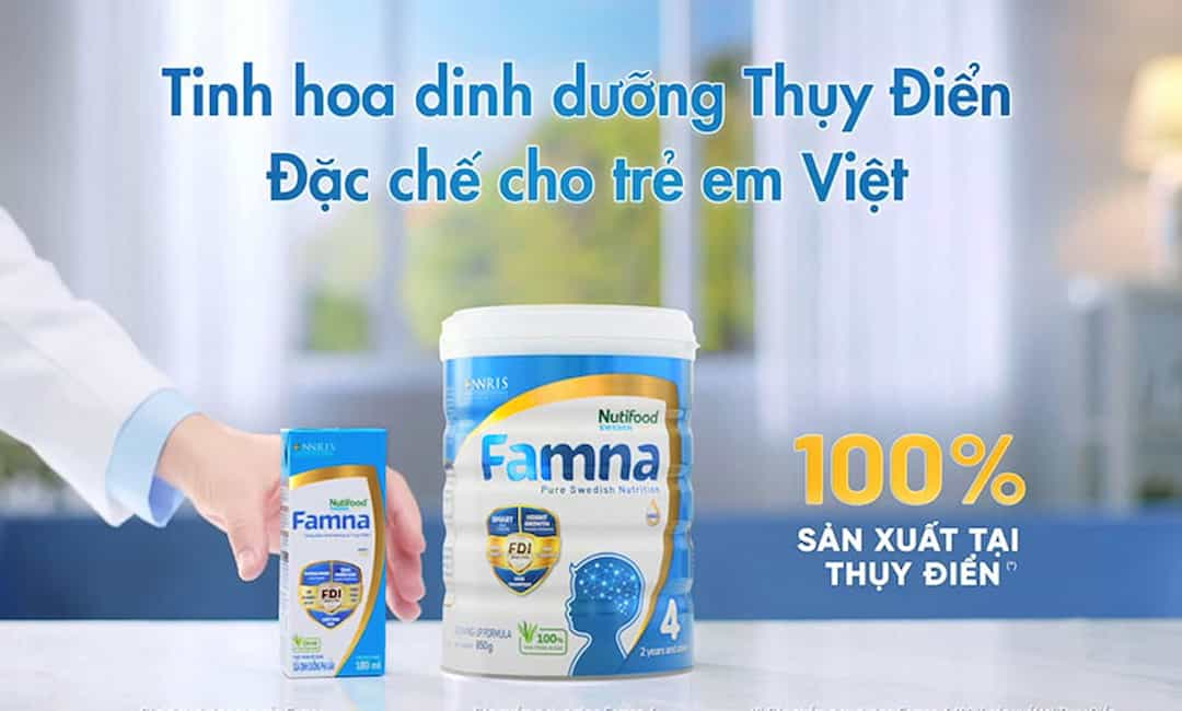 Sữa bột Famna số 2 850g (6 - 12 tháng)