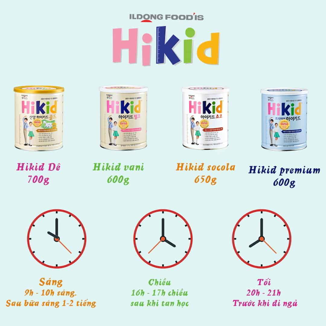 Sữa Hikid Premium