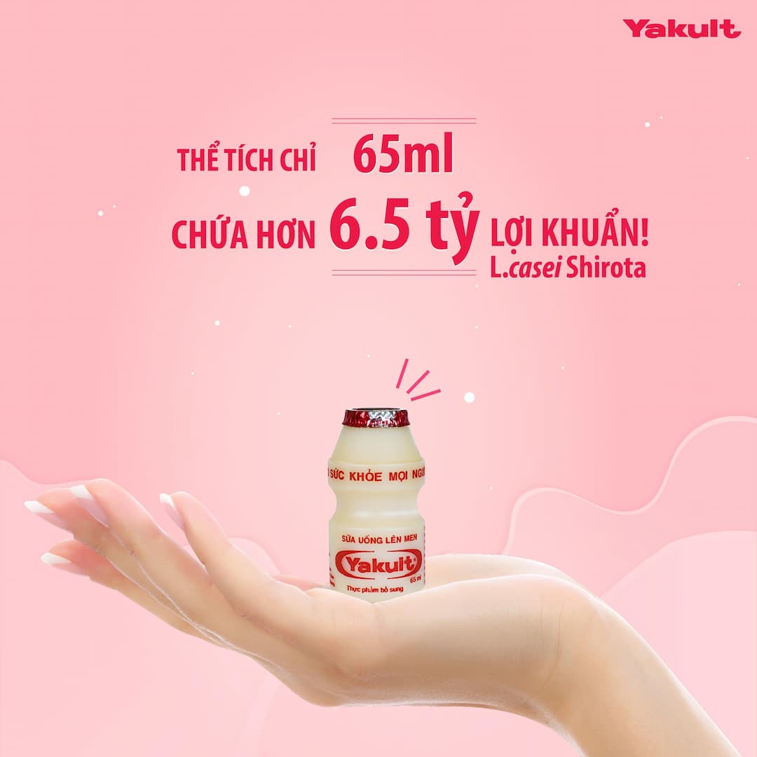 Tìm hiểu công dụng của sữa Yakult