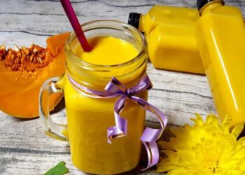 Chế biến ly sữa bí đỏ cực đơn giản mà dồi dào dinh dưỡng