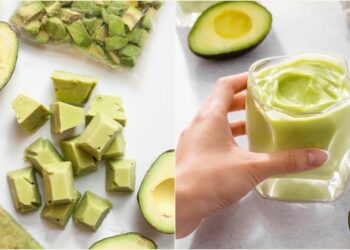 Cách làm sinh tố bơ