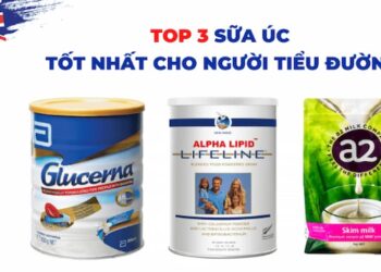 Top 3 loại sữa cho người tiểu đường của Úc được nhiều người dùng